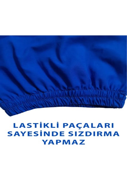 Yeni Nesil Kısa Kol Aizeimer - Demans Tulumu Kısa Kol Lastikli Model - Mavi Renk fırsatları