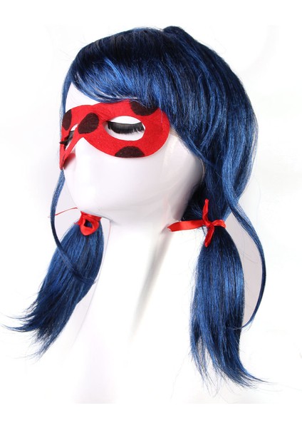 Nokta Cadılar Bayramı Çocuk Uğur Böceği Kız Peruk Yetişkin Çift Örgü Animecosplayuğur Böceği Kız Peruk Kılıf (Yurt Dışından) indirimleri