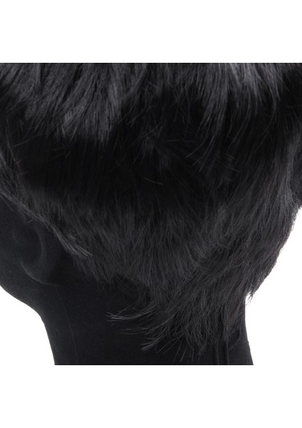 Kısa Düz Siyah Günlük Yaşam Dolu Peruk (Yurt Dışından) indirimleri