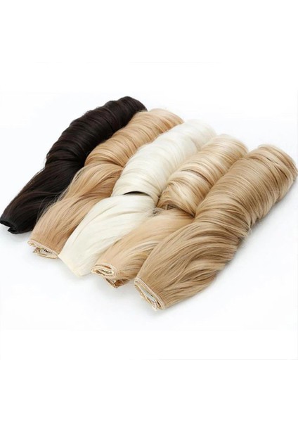 Peruk Uzun Kıvırcık Saç Yüksek Sıcaklık Fiber Klip Peruk Seti Tek Parça Dikişsiz Saç Uzatma (Yurt Dışından) fırsatları