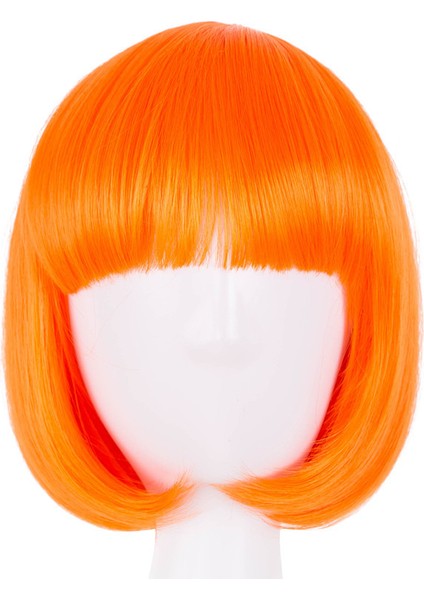 Bar Performansı Cosplay Peruk Kadın Kısa Saç Rengi Bobo Saç Cadılar Bayramı Anime Bobo (Yurt Dışından) indirimleri