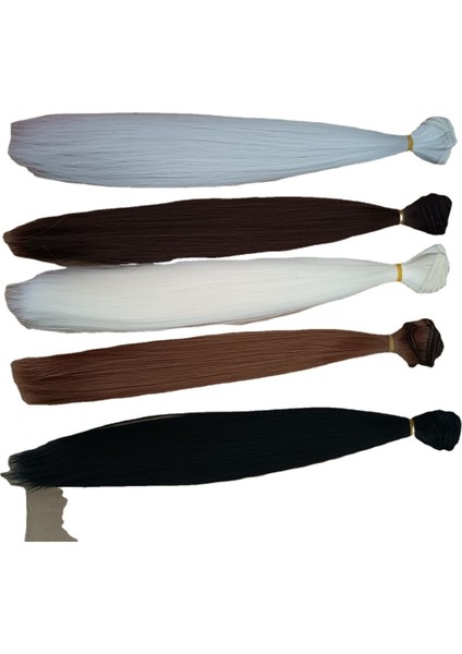 Ekstra Yumuşak Ipek Saç Paketi Peruk Malzemesi Bebek Peruk Malzemesi Taklit Süt Ipek Yumuşak Ipek Saç Dört (Yurt Dışından) fırsatları