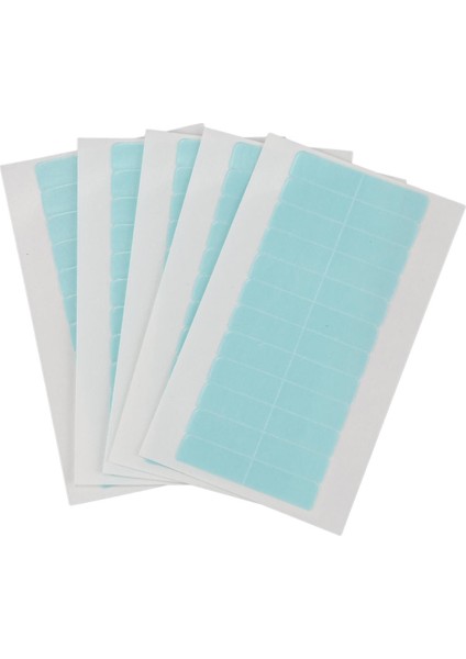 Adet 60 Peruk Filmi 4x0.8 cm Çift Taraflı Yedek Su Geçirmez Dantel Peruk Görünmez Dikişsiz Saç Uzatma Aracı (Yurt Dışından)