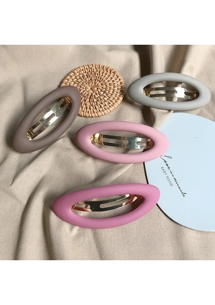 Kore Buzlu Büyük Saç Klipleri Kadınlar Için Kız Saç Aksesuarları Moda Renk Katı Akrilik Tokalar Mat Yapış Bb Barrette (Yurt Dışından) modelleri