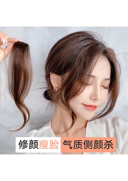 Kadınlar Için Sekiz Karakterli Patlama Peruk Peruk Seti Doğal Tek Parça Görünmez Dikişsiz Gerçek Saç Internet Ünlü Orta Uzunlukta Her Iki Tarafta Patlama (Yurt Dışından) fırsatları