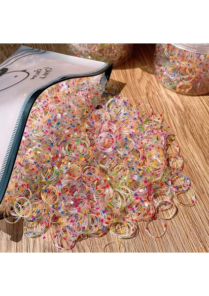 Kızlar Tek Kullanımlık Lastik Bant Saçlara Zarar Vermez Küçük Çocuk Scrunchies Kafa Halat Sevimli Bebek Renkli Headdress (Yurt Dışından) fiyatları