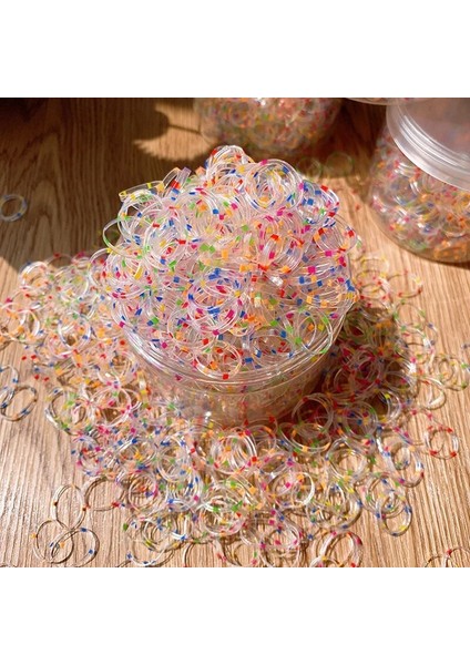 Kızlar Tek Kullanımlık Lastik Bant Saçlara Zarar Vermez Küçük Çocuk Scrunchies Kafa Halat Sevimli Bebek Renkli Headdress (Yurt Dışından) modelleri