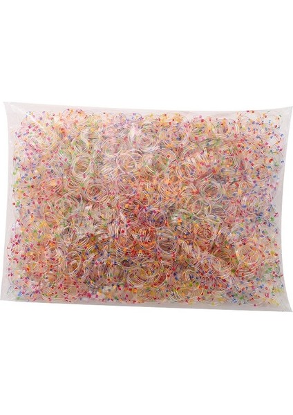 Kızlar Tek Kullanımlık Lastik Bant Saçlara Zarar Vermez Küçük Çocuk Scrunchies Kafa Halat Sevimli Bebek Renkli Headdress (Yurt Dışından) indirimleri