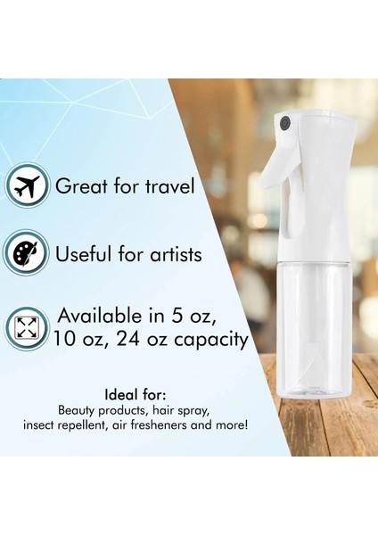 Saç Spreyi Şişesi - Saç Şekillendirme, Temizleme, Bitkiler, Buğulanma Cilt Bakımı Için Ultra Ince Sürekli Su Mister (5 Ons) (Yurt Dışından) indirimleri
