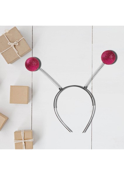 Marslı Anten Kafa Bandı Başlığı Kostüm Aksesuarı Fotoğraf Sahne Parti Kırmızı (Yurt Dışından) fırsatları