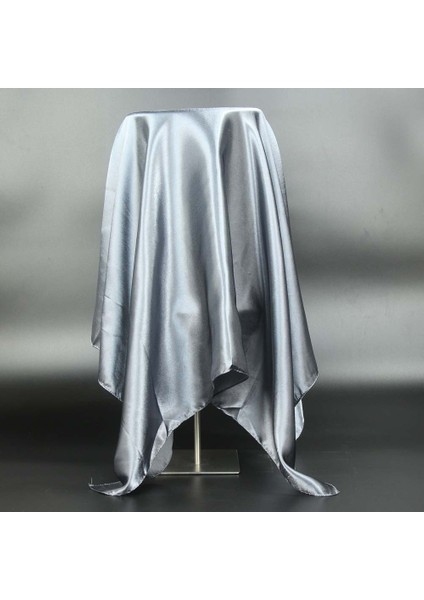 Düz Renk Ipek Eşarp Kare 90*90 Başörtüsü Fular Saten Bandana Cheveux Atkısı Başörtüsü Aksesuarları Kadın Saç Eşarp (Yurt Dışından) fırsatları