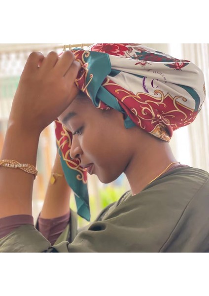 90*90 cm Başörtüsü Kadın Moda Yaz Fular Saten Başörtüsü Atkısı Kadın Bandana Fular Saç Bantları Atkı Boyun Başörtüsü (Yurt Dışından) modelleri