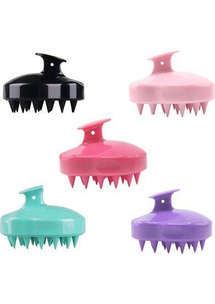 Saç Derisine Masaj Fırçası Çevre Dostu Saç Eksfoliyator Fırça Buğday Samanı Kafa Scrubber Silikon Saç Derisine Masaj Şampuan Fırçası (Yurt Dışından) indirimleri