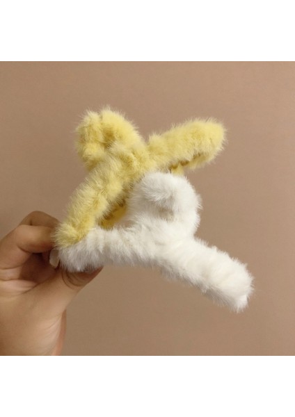 Kawaii Sonbahar Kış Kürk Saç Pençe Kore Moda Vintage Katı Kıllı Köpekbalığı Saç Tokası Kadınlar Için Kız Firkete El Yapımı Aksesuarlar (Yurt Dışından) fiyatları