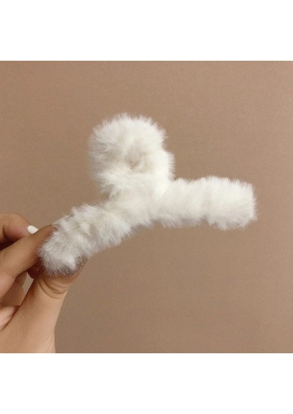 Kawaii Sonbahar Kış Kürk Saç Pençe Kore Moda Vintage Katı Kıllı Köpekbalığı Saç Tokası Kadınlar Için Kız Firkete El Yapımı Aksesuarlar (Yurt Dışından) indirimleri