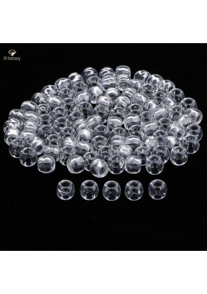 100 Parça Saç Örgü Dreadlocks Boncuk Saç Takı Dıy Bilezik 100 Adet (Yurt Dışından)