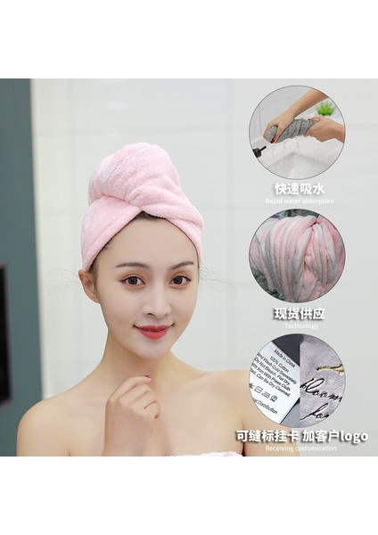 Kadın Sihirli Mikrofiber Hızlı Kuruyan Saç Havlusu Kap Şapka Havlu Banyo Banyo Şal Şapka Hızlı Kap Türban Kuru Toallas Banyo Duş (Yurt Dışından) modelleri