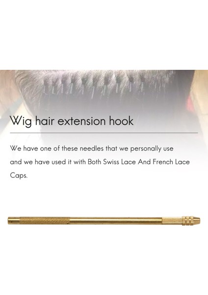 Adet Havalandırma Iğneleri +1 Pirinç Tutucu Yapma/yapma/onarım Dantel Peruk Peruk Postiş Peruk Düğüm Kanca Setleri Boncuklu Kanca (Yurt Dışından) indirimleri