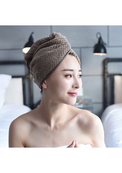 Hızlı Kuruyan Havlu Mikrofiber Duş Başlığı Sihirli Saç Hızlı Kuruyan Kurutucu Havlu Banyo Saç Kapakları Hızlı Kuruyan Yumuşak Boneler Saç Havluları (Yurt Dışından) fiyatları