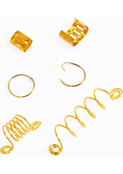 60 Adet/takım Saç Örgü Dreadlock Boncuk Örgü Saç Uzatma Aksesuarları Yeni (Yurt Dışından) fiyatları