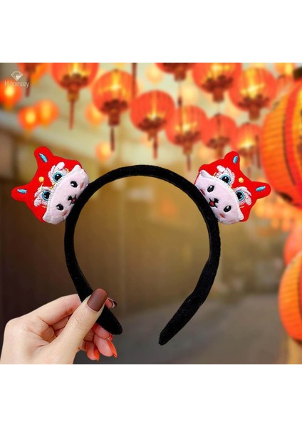 Çin Yeni Yıl Kafa Bandı Parti Malzemeleri Hairbands Şapkalar Süslemeleri Kostüm Performansı Için Saç Aksesuarları Balo Fotoğraf Sahne Karnaval, Stil E (Yurt Dışından) fırsatları