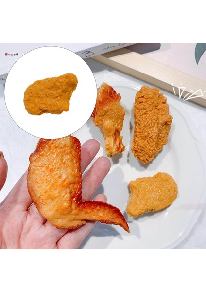Melek Kızartması Tavuk Tavuk Bacakları Headdress Simülasyon Gıda Firkete Kadınlar Için Yeni Saç Aksesuarları-6 cm 2.36IN (Yurt Dışından) fırsatları