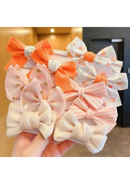 10 Adet Kızlar Çiçek Elastik Hairbands Çocuk Tatlı Saç Bağları Moda Lastik Bantlar Elastik Ilmek Saç Bantları Saç Aksesuarları (Yurt Dışından) indirimleri