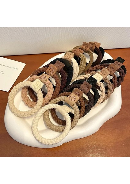 Adet Kore Güçlü Kadın Saç Scrunchies Kızlar Elastik Saç Lastik Bantlar At Kuyruğu Saç Tutucular/sakız/kravat Aksesuarları (Yurt Dışından)