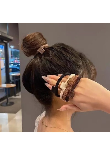 Adet Kore Güçlü Kadın Saç Scrunchies Kızlar Elastik Saç Lastik Bantlar At Kuyruğu Saç Tutucular/sakız/kravat Aksesuarları (Yurt Dışından) indirimleri