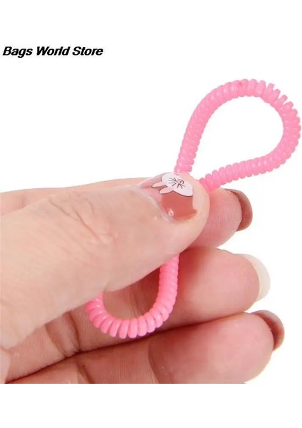 10 Adet/paket Yüksek Elastik Şeker Renkli Telefon Hattı Saç Halkası Aksesuarları Halat Bahar Lastik Bant Şapkalar Yeni (Yurt Dışından) fırsatları