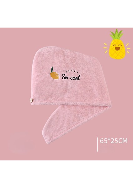 Saç Havlusu Kadın Kızın Sihirli Mikrofiber Duş Kuru Saç Bonesi Banyo Banyo Şapkaları Çabuk Kuruyan Yumuşak Bayan Türban Kafası (Yurt Dışından)