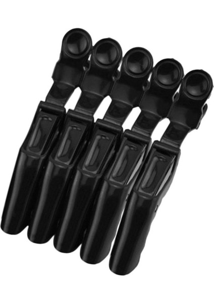 5pcs / Set Evrensel Timsah Kuaförlük Kesme Kelepçeleri Saç Kavrama Klipleri - Siyah (Yurt Dışından) fiyatları