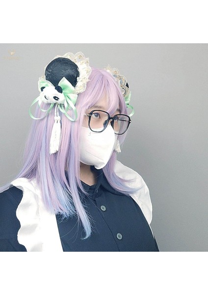 2x Çin Tarzı Saç Klipleri Panda Barrette Hanfu Qipao Püskül Yapış Tokalar Pembe (Yurt Dışından) fırsatları