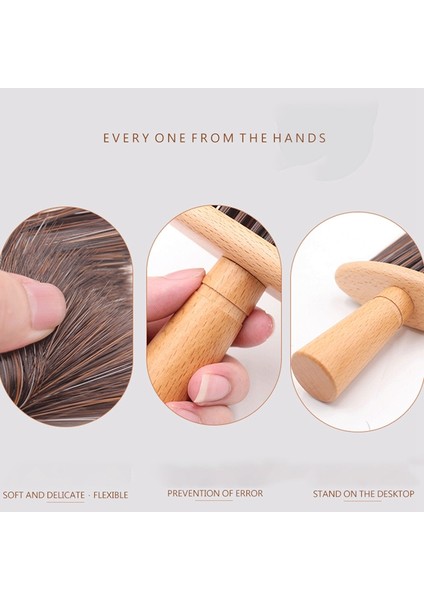 Saç Silgi Fırçası Profesyonel Berber Salonu Fırça Boyun Şekillendirici Aracı A (Yurt Dışından) modelleri