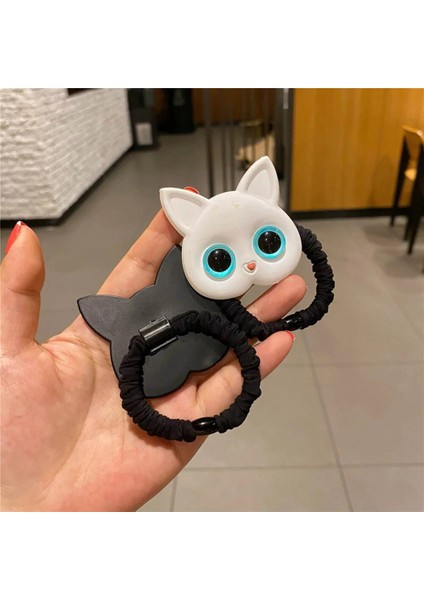 2022 Yeni Kadın Sevimli Kedi Lastik Bantlar Elastik Saç Bantları Kore Şapkalar Çocuklar Kızlar Için Güzel Saç Aksesuarları Süsler (Yurt Dışından) fiyatları