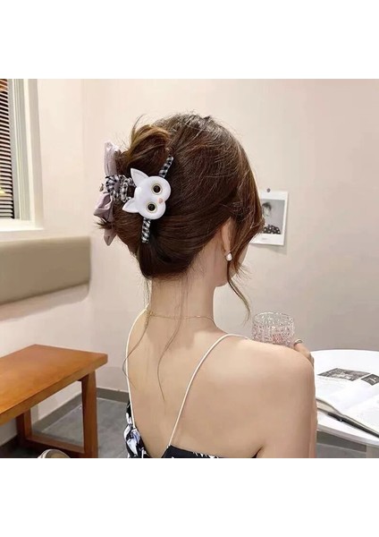 2022 Yeni Kadın Sevimli Kedi Lastik Bantlar Elastik Saç Bantları Kore Şapkalar Çocuklar Kızlar Için Güzel Saç Aksesuarları Süsler (Yurt Dışından) fırsatları