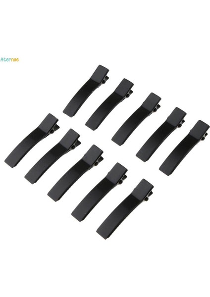 2x 10 Adet Saç Klipleri Çift Uçlu Metal Timsah Klipler Saç Aksesuarı 45MM (Yurt Dışından)