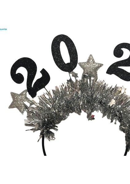 2023 Yeni Yıl Kafa Bandı Saç Çember Süslemeleri Parlayan Payet Sevimli Saç Çember Aksesuarları Yeni Yıl Arifesi Parti Malzemeleri Festivali Karnaval (Yurt Dışından) modelleri