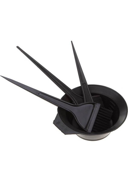 Monja 5 Adet/takım Boyama Boyası Tarak Karıştırma Kasesi Fırça Kulaklık Seti Siyah Plastik Saç Rengi Berber Salonu Tonu Kuaförlük Şekillendirici Araçları (Yurt Dışından) fiyatları