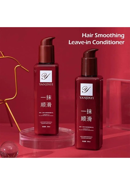 200 ml Yanjiayi Saç Kremi Durulanmayan Saç Kremi Pürüzsüzleştirici Büyülü Saç Bakım Ürünü Onarım Hasarlı Kıvırcık Saçlar Kadınlar Için (Yurt Dışından) fiyatları