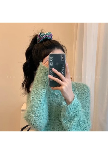 2023 Kore Çiçek Scrunchies Kadın Kızlar Sevimli Çiçek Elastik Saç Lastik Bant Aksesuarları Kravat Saç Halkası Halat Headdress Süs (Yurt Dışından) fırsatları