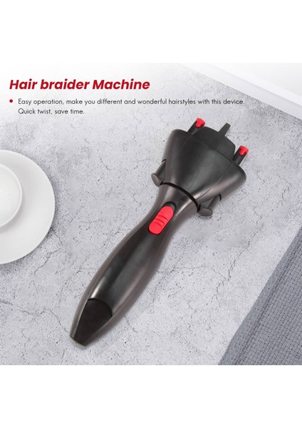 Elektrikli Saç Braider Otomatik Büküm Braider Örgü Cihazı Saç Braider Makinesi Örgü Saç Modeli Saç Şekillendirici Aracı (Yurt Dışından) fiyatları