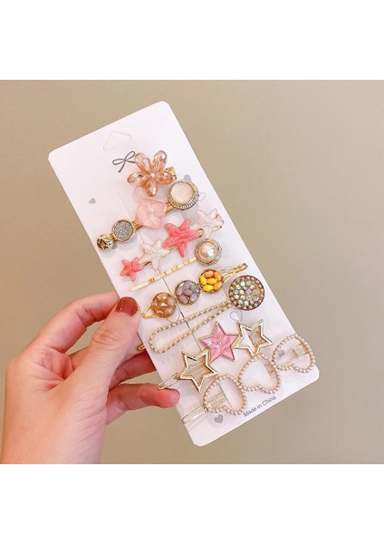 Inci Saç Tokası Kız Peri Çiçek Ay Elmas Firkete Saç Tokası Üst Klip Headdress Lüks Saç Aksesuarları Kadın Saç Tokası (Yurt Dışından) fırsatları