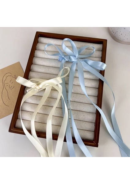 Adet Yeni Şerit Uzun Yay Saç Pençe Yan Klipler Kadın Kızlar Için Çocuk Çocuk Firkete Hediye Parti Saç Aksesuarları Şapkalar Süs (Yurt Dışından) modelleri