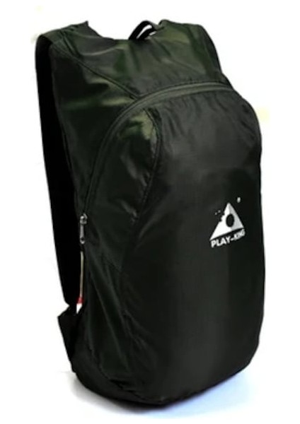 Yalnızca Siyah 75G Katlanabilir Naylon Su Geçirmez Sırt Çantası Ultra Hafif Unisex Omuz Çantası (Yurt Dışından)