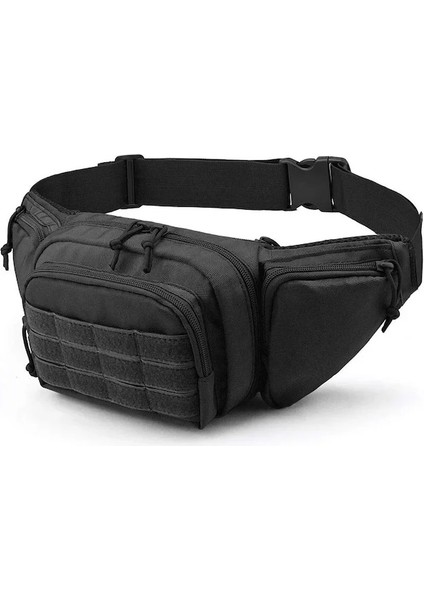 Siyah Taktik Bel Paketi Naylon Bodypack Yürüyüş Telefon Kılıfı Açık Spor Ordu Askeri Avcılık Tırmanma Kamp Kemer Çanta (Yurt Dışından) fiyatları