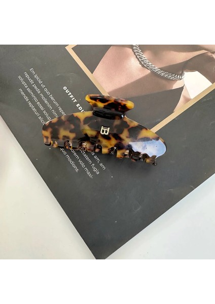 2023 Mektup Hairclaws 9 cm Köpekbalığı Klip Yüksek At Kuyruğu Saç Kapmak Klip Şapkalar Kadın Moda Tokalarım Saç Aksesuarları Yeni (Yurt Dışından) indirimleri