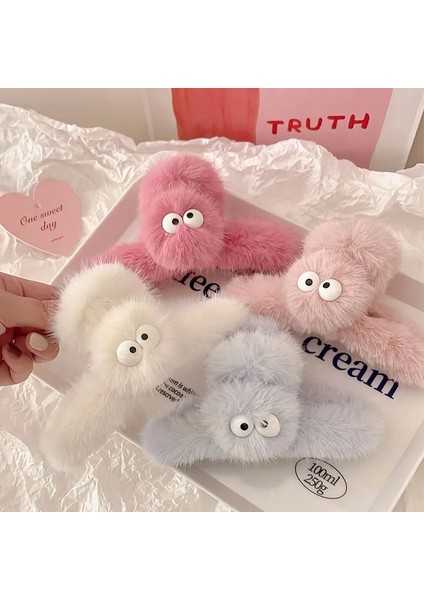 Sevimli Peluş Kavrama Klipsi Headdress Saç Aksesuarları, Yüksek Anlamda Köpekbalığı Klipsi Firkete Kadın 2023 Yeni Başın Arkası. (Yurt Dışından) fırsatları