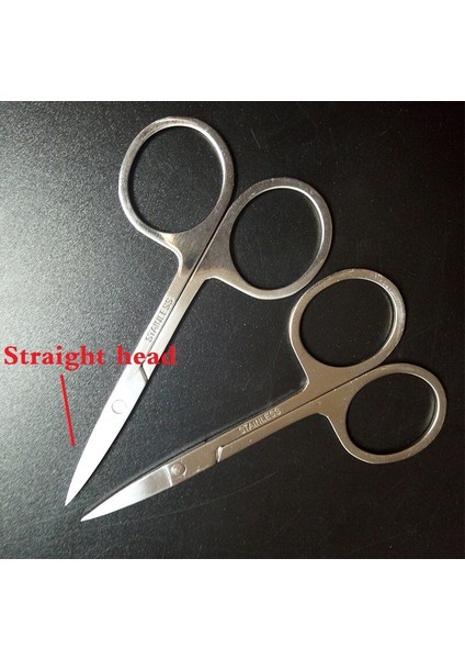 Kımaxcola 2 Adet Kaş Makas Kaş Düzeltici Kaş Kirpik Burun Saç Makas Paslanmaz Çelik Manikür Makas Kesici Tırnak (Yurt Dışından) fırsatları