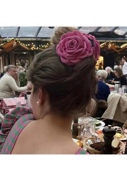 Y2K Düz Renk Çiçek Kadın Saç Tokası Moda Lüks 2023 Ziyafet Kulübü Parti Köpekbalığı Klip Kadınlar Için Yeni Şapkalar Aksesuarları (Yurt Dışından) fiyatları